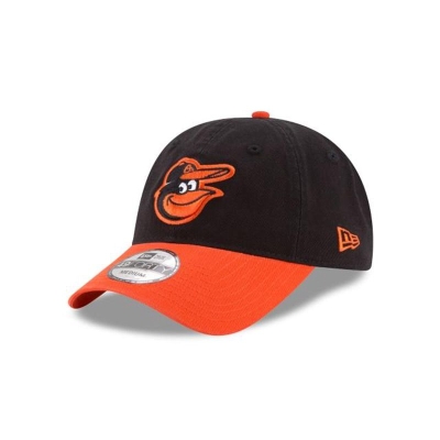 Baltimore Orioles Gorra | New Era MLB Core Fit Road 49forty Fitted Cap Mexico - Negros